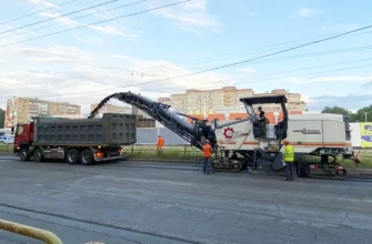 ремонт дороги по улице Мира