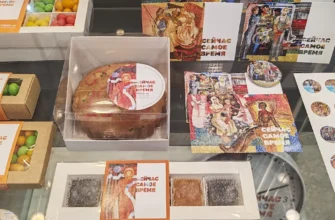 кекс и мармелад в виде сувенирной продукции