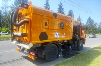 подметально-вакуумная машина