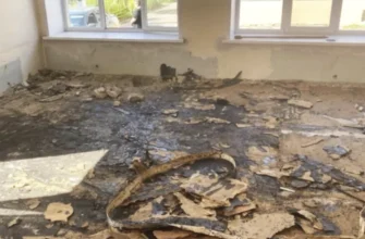 мусор в помещении детсада