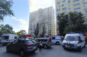пожар в доме на улице Коммунистической