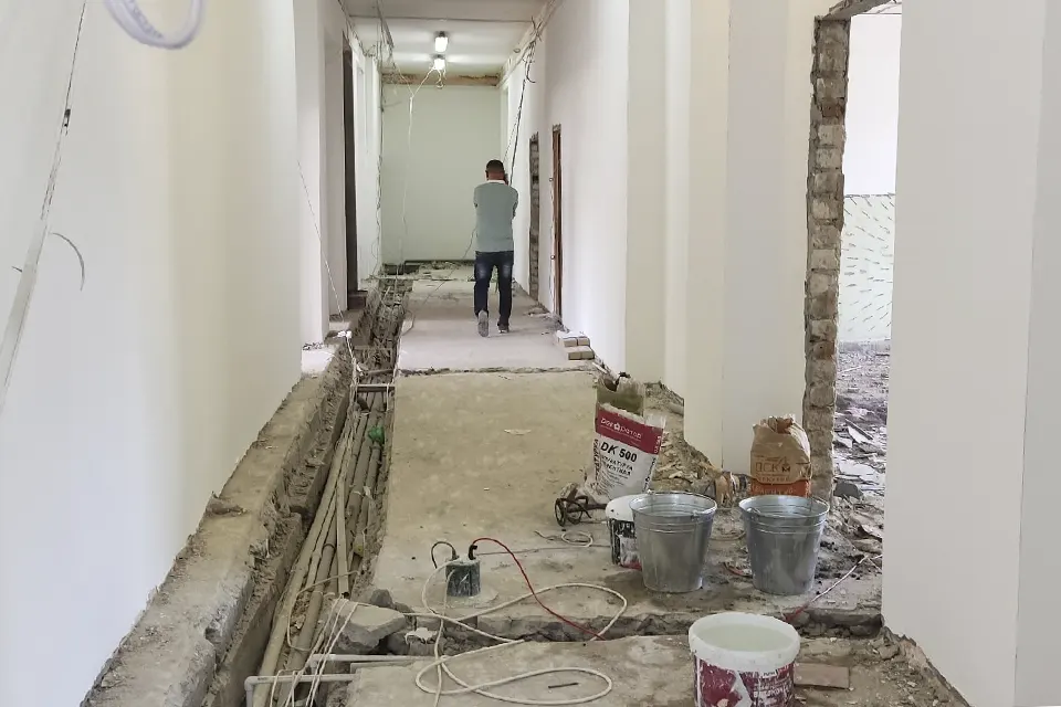 капремонт в школе №4