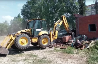 снос незаконной стоянки