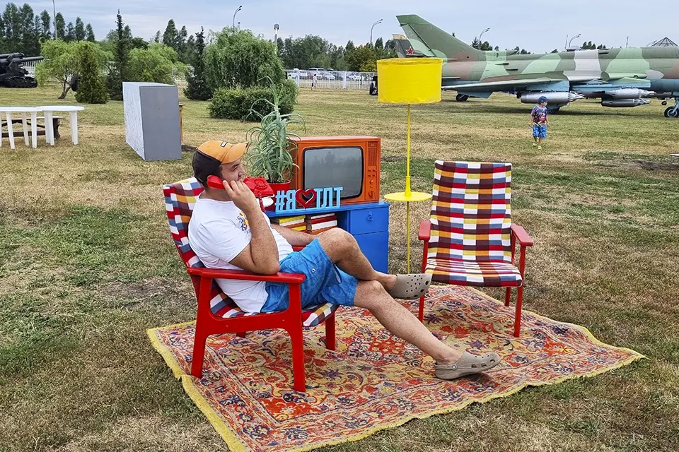 фотозона на ретрофестивале