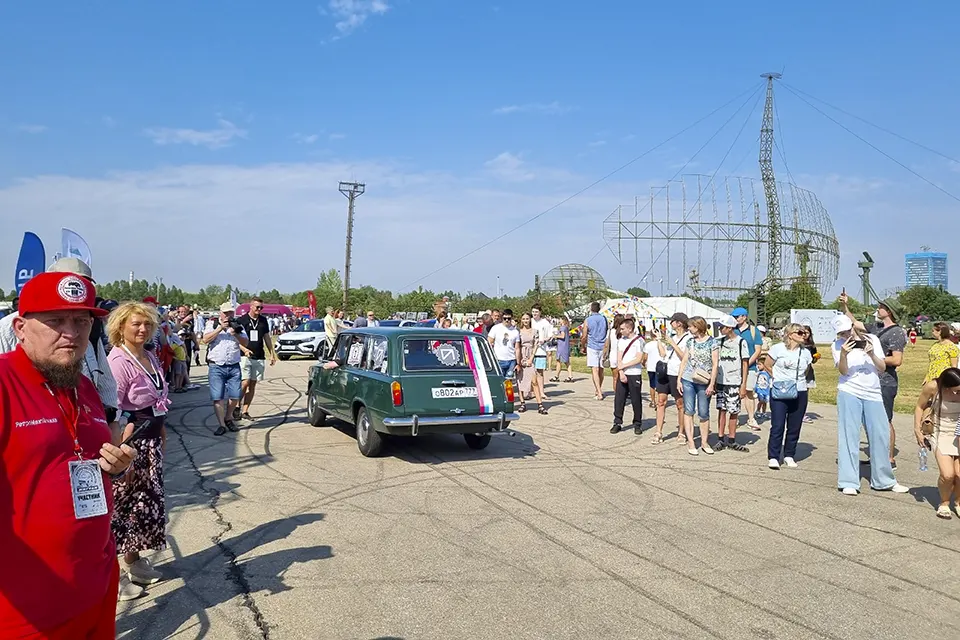 ретроавтомобили на ралли