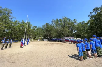 слет юных моряков