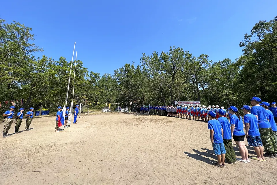 слет юных моряков