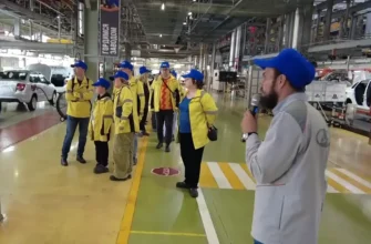 туристы на конвейере автоваза