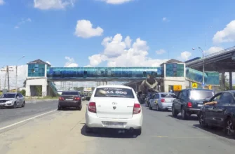 надземный пешеходный переход на Жигморе