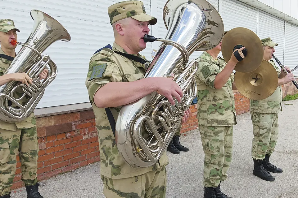 военный духовой оркестр