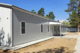 новый корпус в лагере Гранит