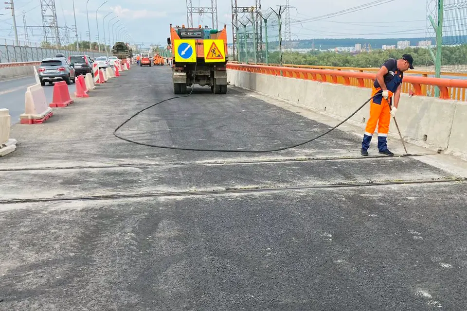 м5 гэс дорога ремонт перекрытие ремонт дороги на ГЭС