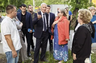 глава города на встрече с жителями Центрального района