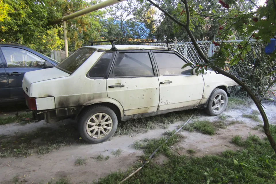 поджог автомобиля