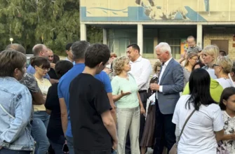 глава города на встрече с жителями