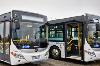 стоянка пассажирских автобусов