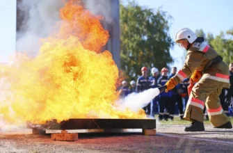 соревнования пожарных на ТОАЗе