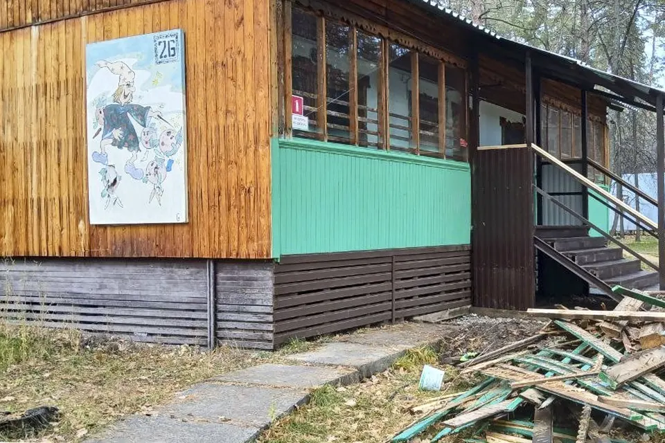 ремонт жилого корпуса в лагере