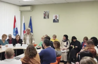 родители учеников школы 21 и городские власти