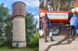 водонапорная башня на станции Канал