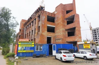 недострой на улице Комсомольской