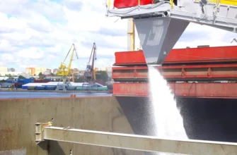 отгрузка удобрений в порту