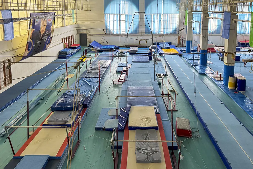 зал спортивной гимнастики в УСК Олимп