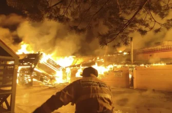 пожар в банном комплексе