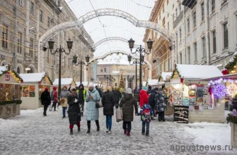 Рождественская ярмарка в Санкт-Петербурге