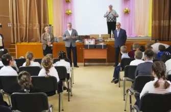 дети в школе-интернате №5