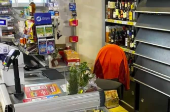 место кассира в магазине