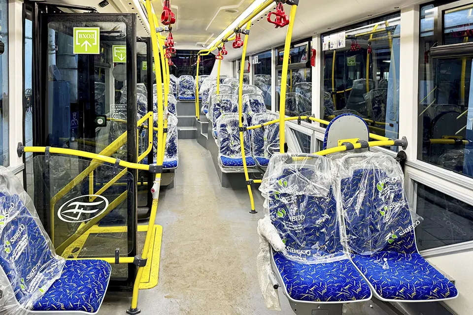 новый троллейбус салон салон нового троллейбуса