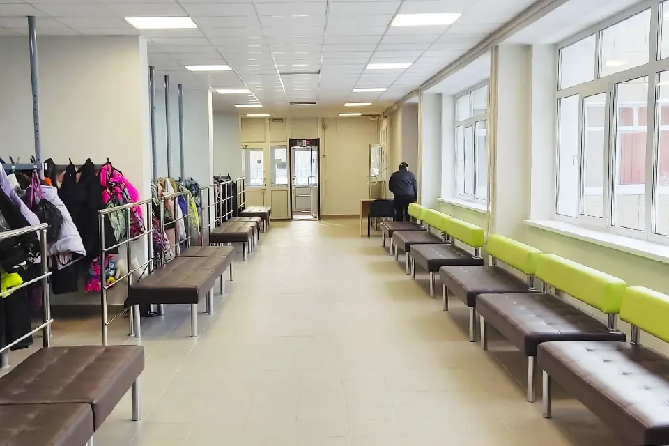 раздевалка в школе №9