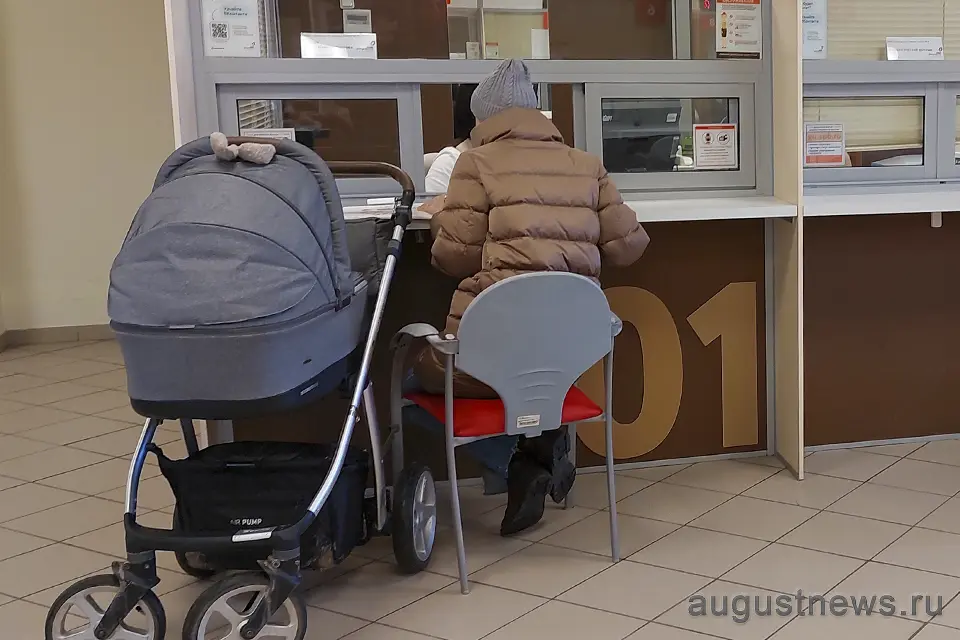 женщина пришла с ребенком в мфц