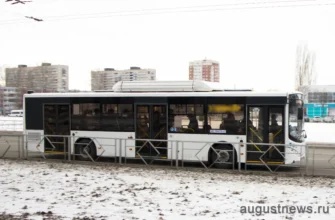 муниципальный автобус в Автозаводском районе