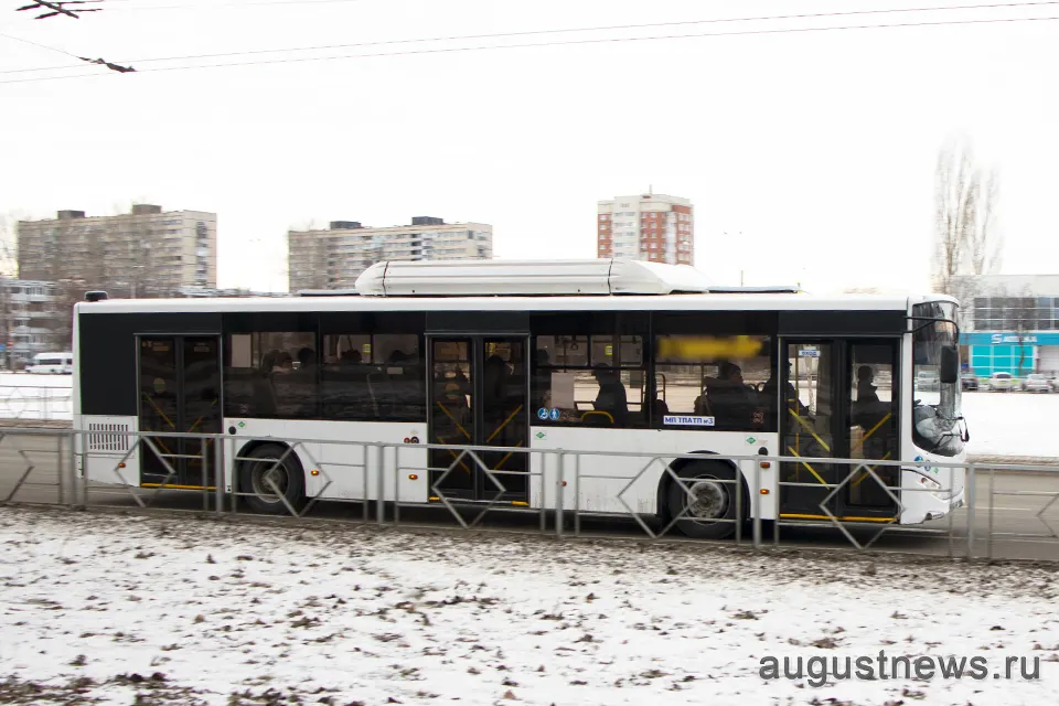 муниципальный автобус в Автозаводском районе