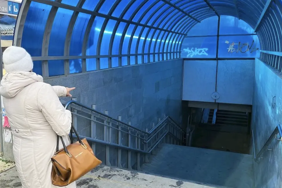 подземный переход на улице Свердлова