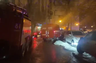 пожар на Луначарского 4