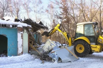 снос незаконного торгового объекта