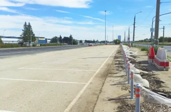 парковочная зона возле завода