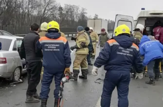 спасатели Тольятти на месте ДТП