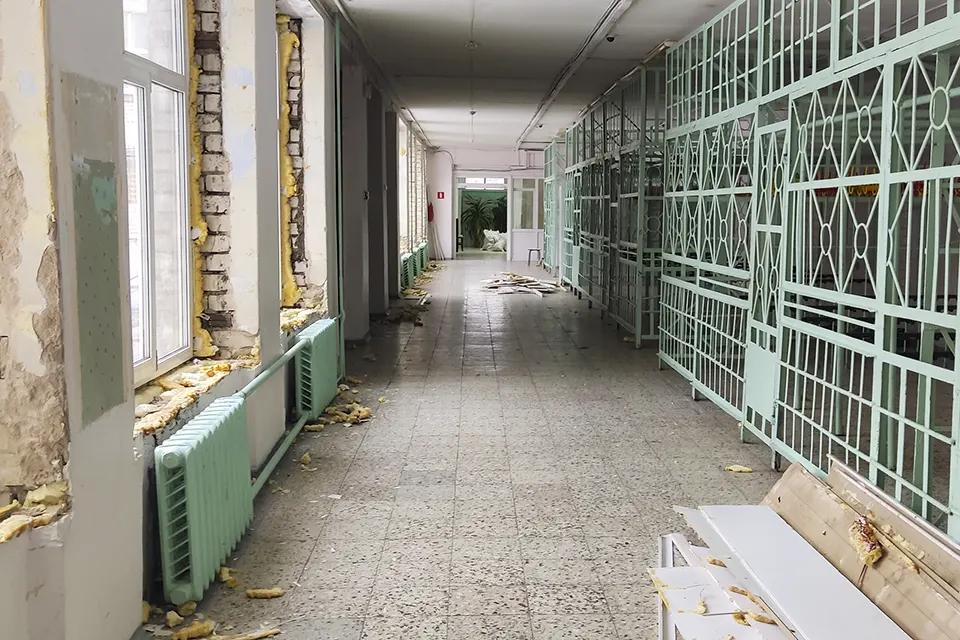 ремонт в школе №26
