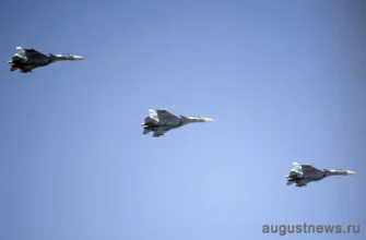 авиашоу в небе