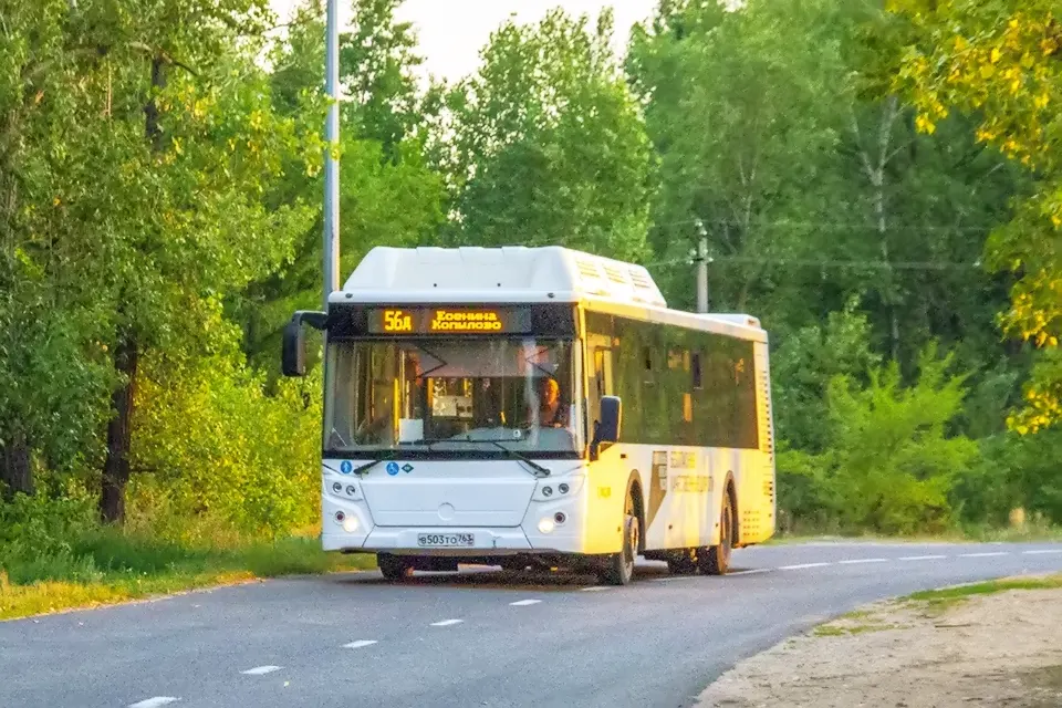 автобус №56д едет на Копылово