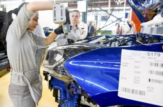 девушки собирают автомобиль лада искра автоваз тольятти