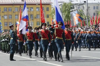 военный парад в Самаре