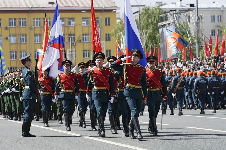военный парад в Самаре