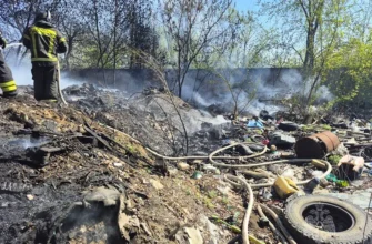 пожар на Южном шоссе
