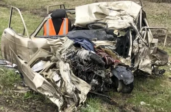 автомобиль полностью разбит во время дтп