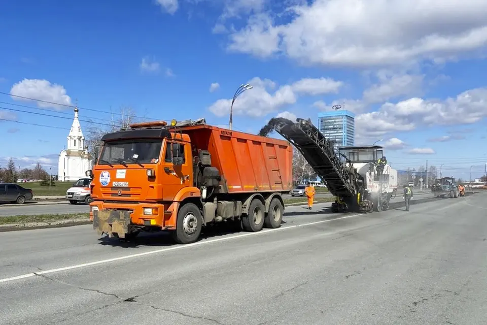 фрезеровка дорожного полотна на улице Заставной